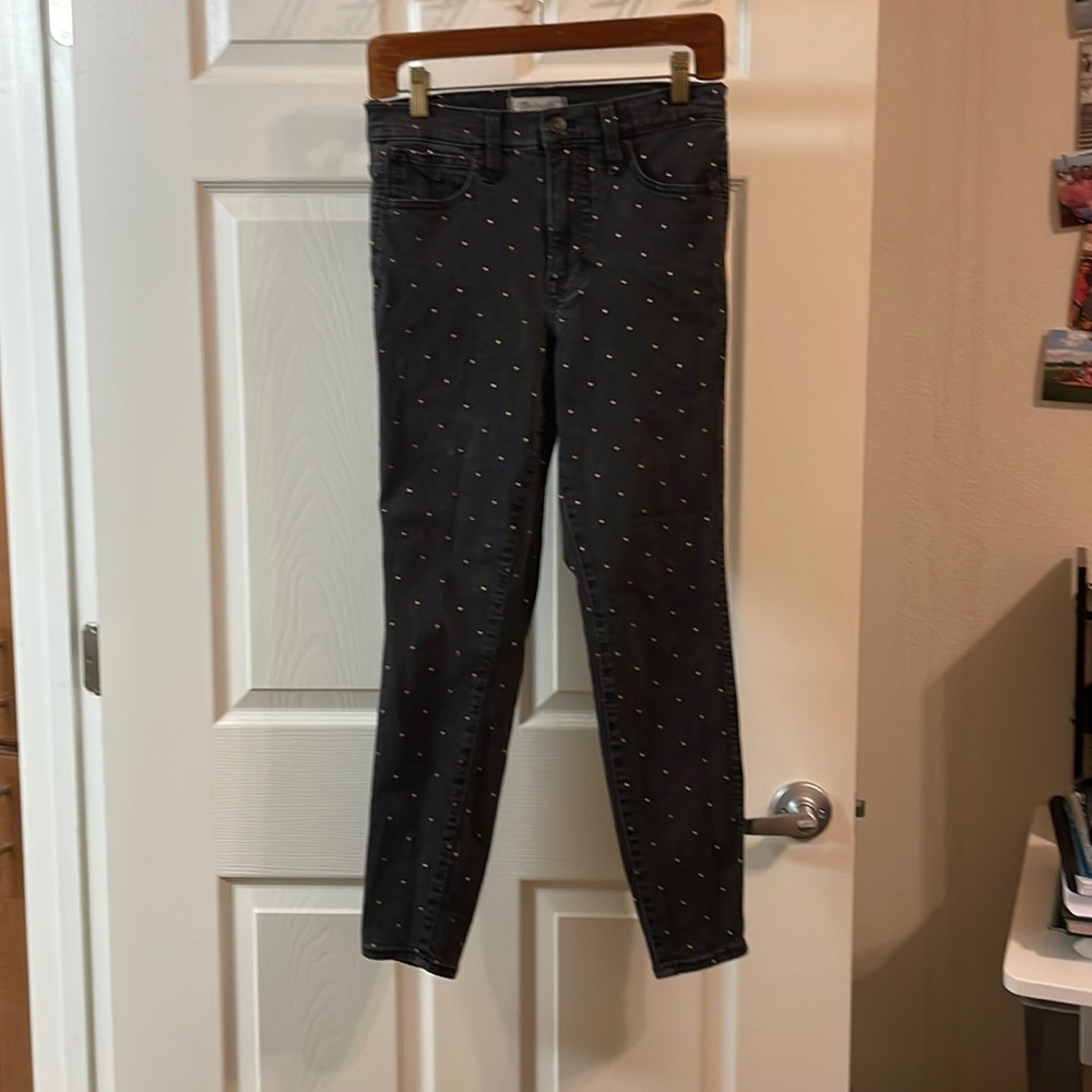 Madewell 10’’ high rise skinny jeans